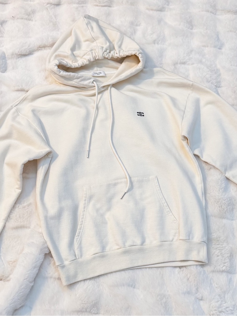 Celine Triomphe Crew Neck Hoodie